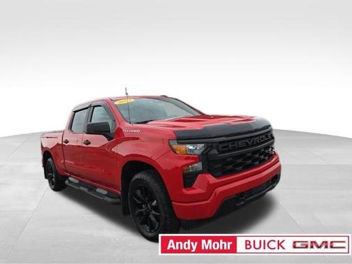 Red 2023 Chevrolet Silverado 1500 Custom