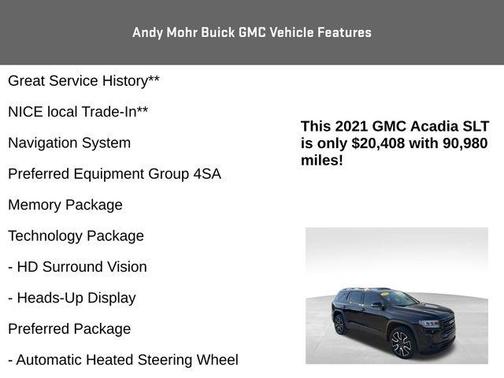 2021 GMC Acadia SLT