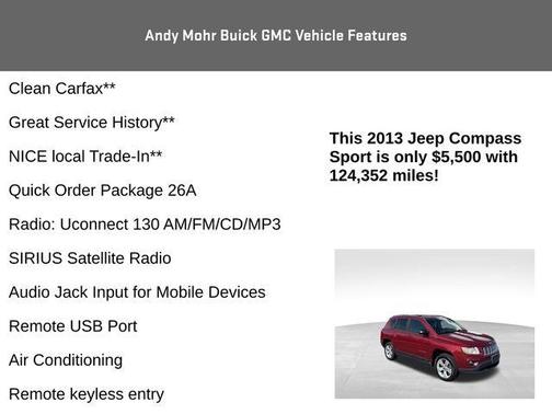 2013 Jeep Compass Sport