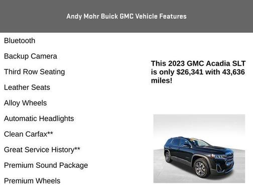 2023 GMC Acadia SLT