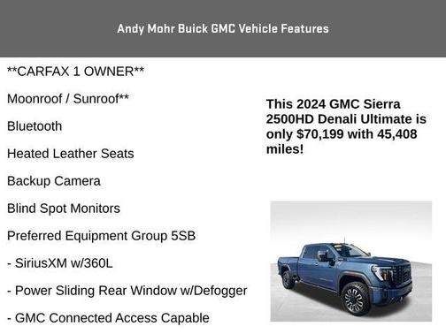 Metallic 2024 GMC Sierra 2500 Denali Ultimate