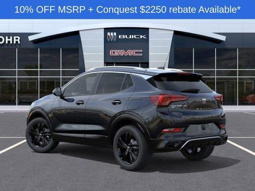 Ebony Twilight Metallic 2026 Buick Encore GX Sport Touring