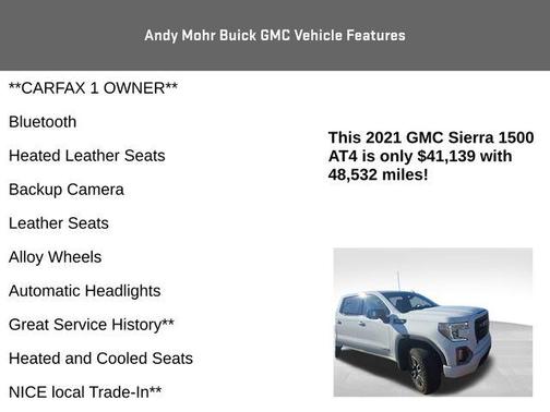 2021 GMC Sierra 1500 AT4