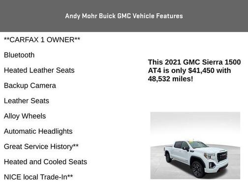 2021 GMC Sierra 1500 AT4