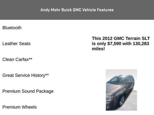 2012 GMC Terrain SLT-1