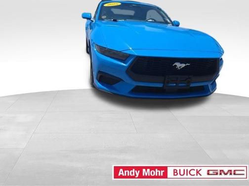 Grabber Blue 2025 Ford Mustang EcoBoost Premium