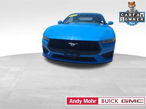 Grabber Blue 2025 Ford Mustang EcoBoost Premium