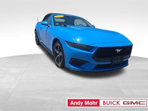 Grabber Blue 2025 Ford Mustang EcoBoost Premium