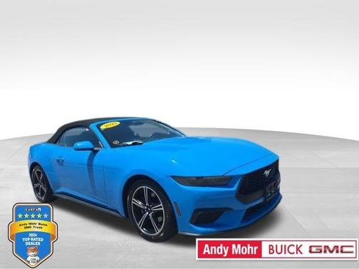 Grabber Blue 2025 Ford Mustang EcoBoost Premium