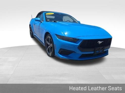 Grabber Blue 2025 Ford Mustang EcoBoost Premium