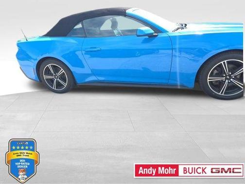 Grabber Blue 2025 Ford Mustang EcoBoost Premium