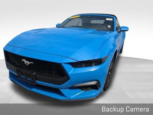 Grabber Blue 2025 Ford Mustang EcoBoost Premium