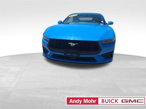 Grabber Blue 2025 Ford Mustang EcoBoost Premium