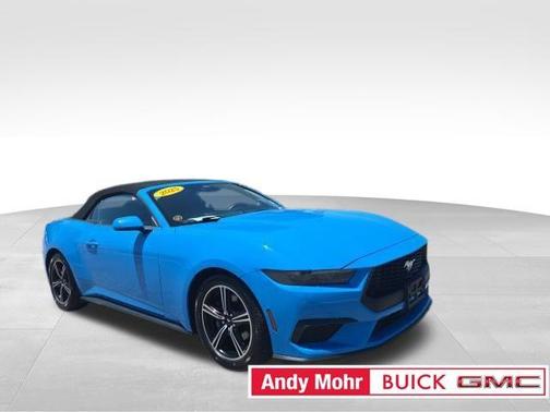 Grabber Blue 2025 Ford Mustang EcoBoost Premium