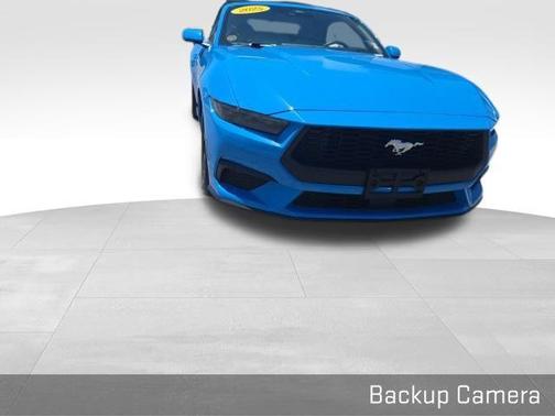 Grabber Blue 2025 Ford Mustang EcoBoost Premium