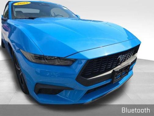 Grabber Blue 2025 Ford Mustang EcoBoost Premium