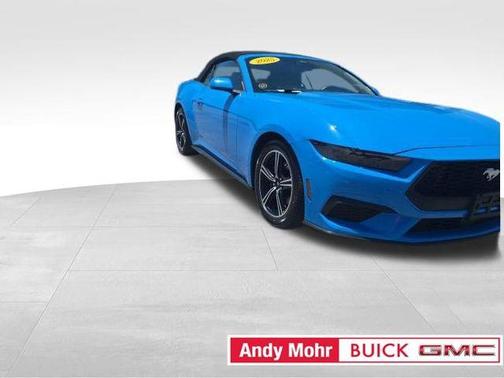 Grabber Blue 2025 Ford Mustang EcoBoost Premium