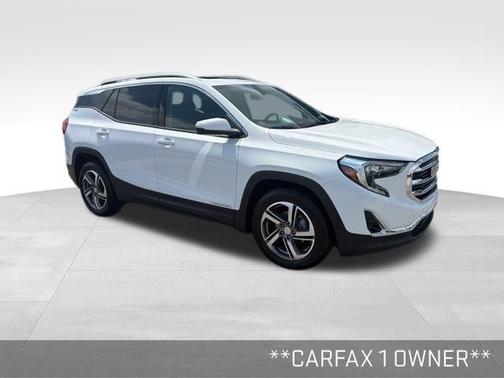 Summit White 2020 GMC Terrain SLT