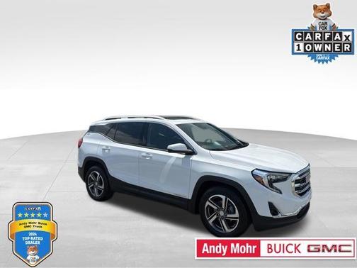 Summit White 2020 GMC Terrain SLT