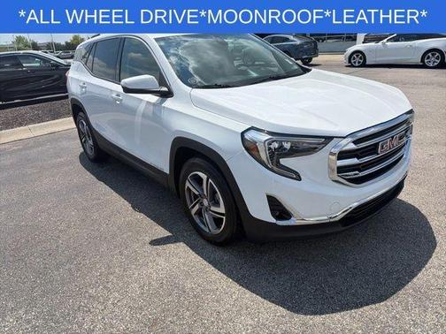 Summit White 2020 GMC Terrain SLT