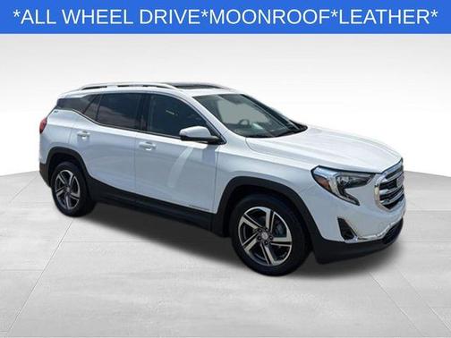 Summit White 2020 GMC Terrain SLT