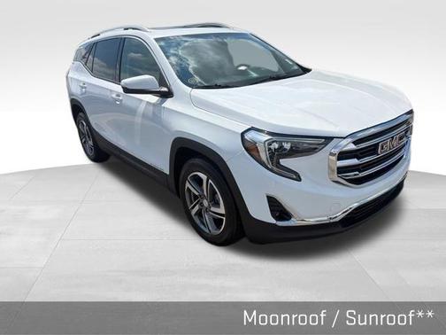 Summit White 2020 GMC Terrain SLT