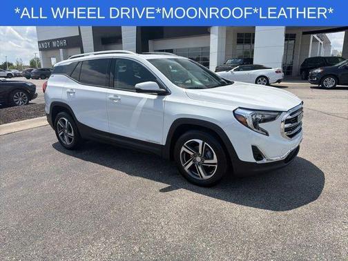 Summit White 2020 GMC Terrain SLT