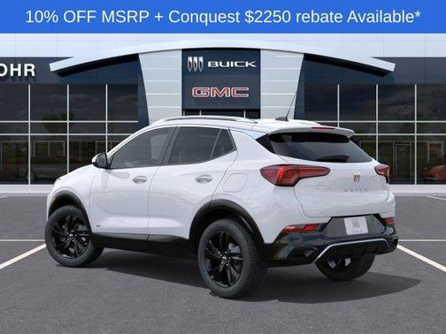Summit White 2026 Buick Encore GX Sport Touring