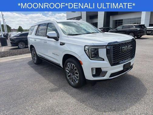 White Frost Tri-Coat 2023 GMC Yukon Denali Ultimate