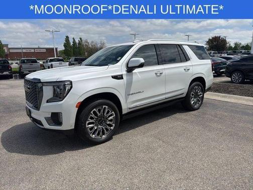 White Frost Tri-Coat 2023 GMC Yukon Denali Ultimate