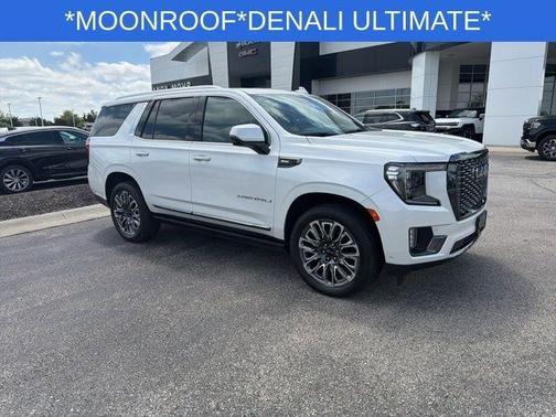 White Frost Tri-Coat 2023 GMC Yukon Denali Ultimate