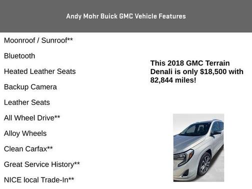 2018 GMC Terrain Denali