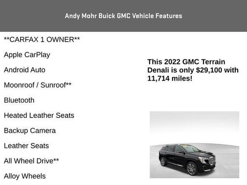 2022 GMC Terrain Denali