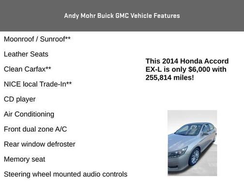2014 Honda Accord EX-L