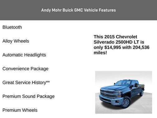 2015 Chevrolet Silverado 2500 LT