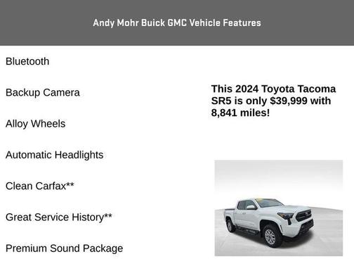 2024 Toyota Tacoma SR5