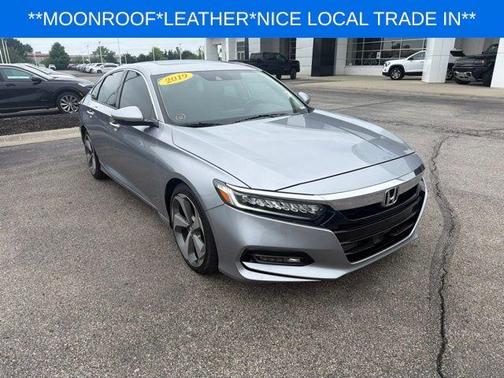 Silver 2019 Honda Accord Touring 2.0T