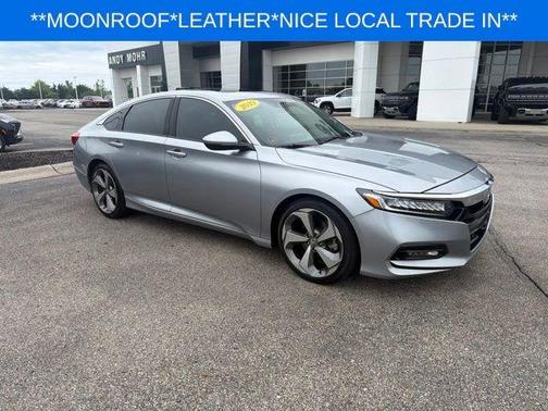 Silver 2019 Honda Accord Touring 2.0T