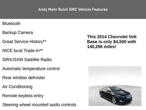 2014 Chevrolet Volt Base