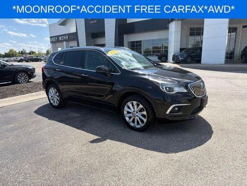 Ebony Twilight Metallic 2017 Buick Envision Premium II