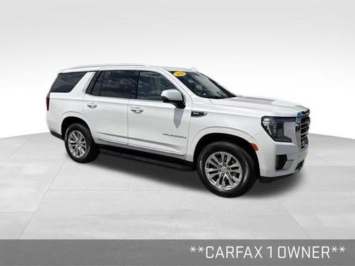 White Frost 2023 GMC Yukon SLT