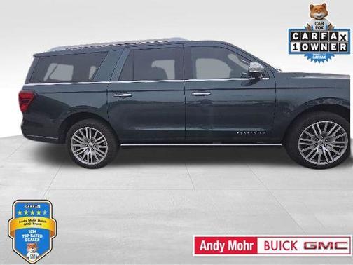 Blue Metallic 2022 Ford Expedition Max Platinum