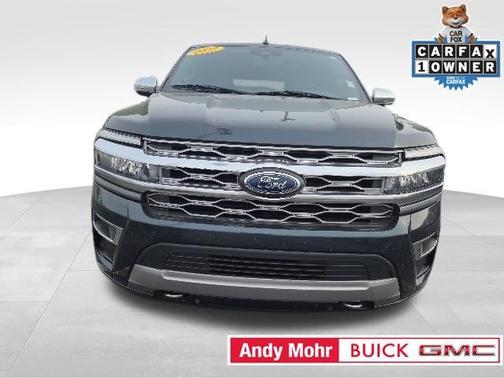 Blue Metallic 2022 Ford Expedition Max Platinum