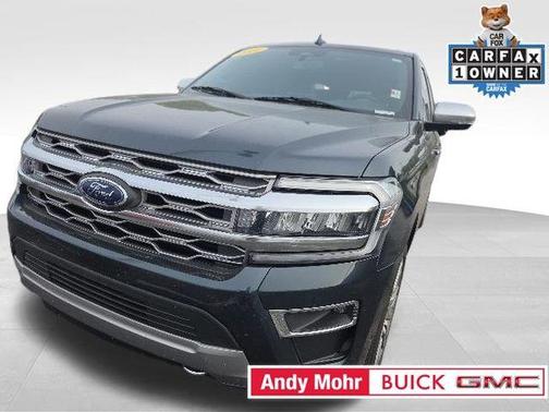 Blue Metallic 2022 Ford Expedition Max Platinum