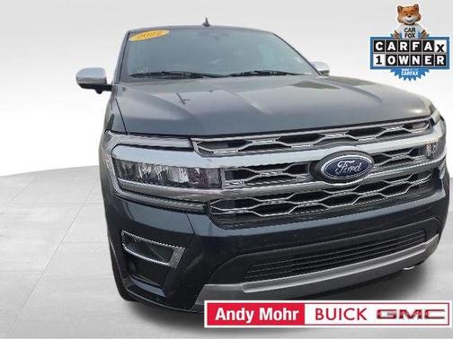 Blue Metallic 2022 Ford Expedition Max Platinum