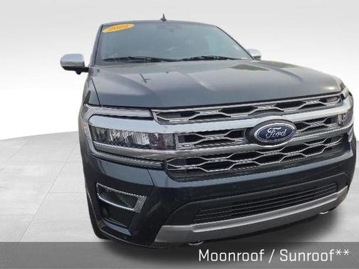 Blue Metallic 2022 Ford Expedition Max Platinum