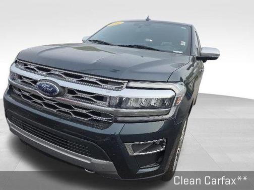 Blue Metallic 2022 Ford Expedition Max Platinum