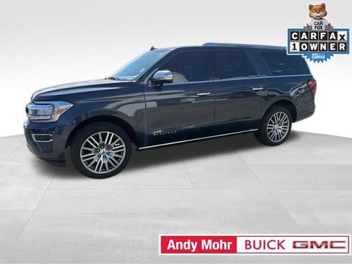 Blue Metallic 2022 Ford Expedition Max Platinum