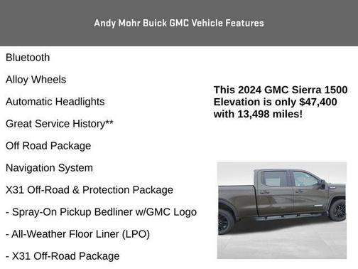 2024 GMC Sierra 1500 Elevation