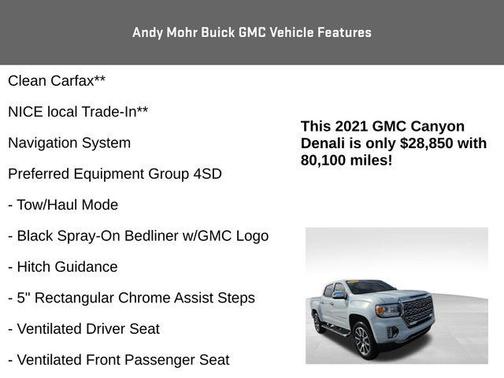 2021 GMC Canyon Denali